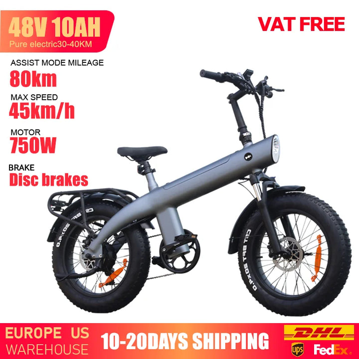 HUANCI Q3 Mountain Electric bicycle 2000W 60KM/H removable battery electric bike 48V 20AH Ebike 20Inch fat tire Off-Road e bike