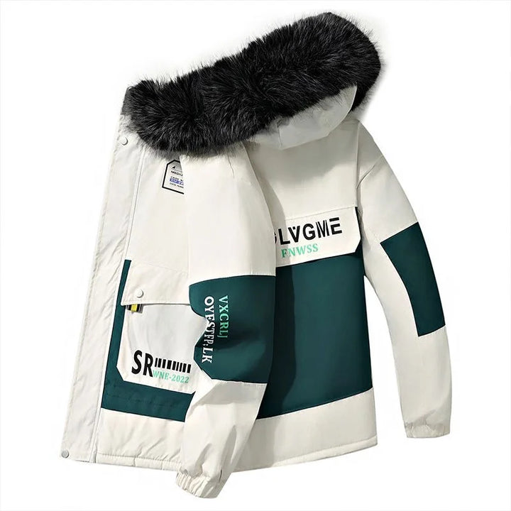 2026 Autumn/Winter Fashion Sports Plus Fleece Thick Warm Jacket Men's Casual Loose Comfortable Large Size High Quality Coat 4XL