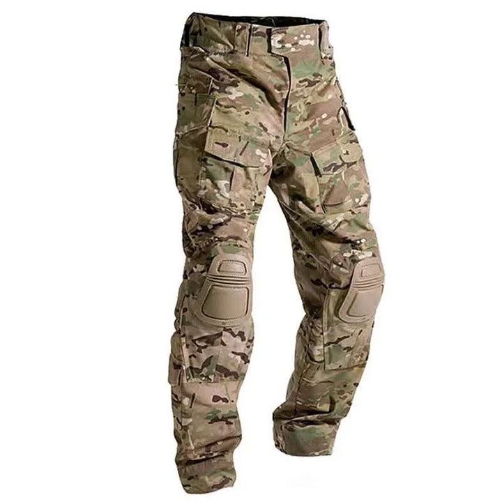 Tactical Suits Outdoor Paintball Outdoor Uniform Combat Camo Shirts Cargo Knee Pads Pants Men Clothing Wear-resisting