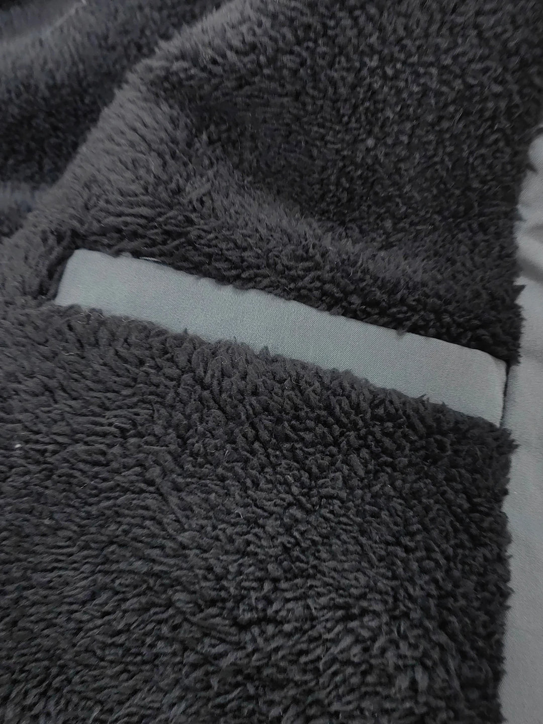 Winter Windproof Men's Faux Jacket Casual Polyester Coat Hood Zip-Up Front Long Sleeves & Pockets Winter Clothes