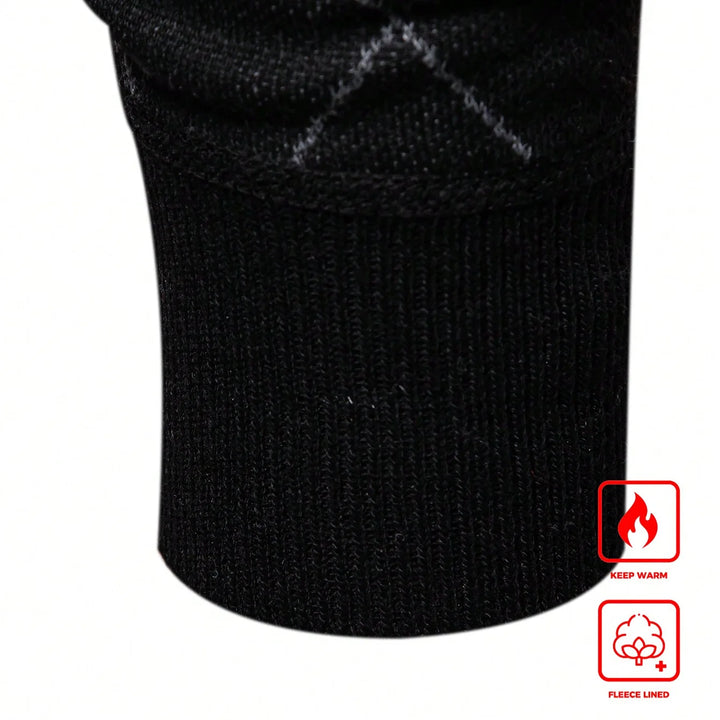 Mens Fashion Sweater Half Zip Collar Knit Pullover Casual Sport Golf Sweaters American Size Male Autumn Winter Clothes