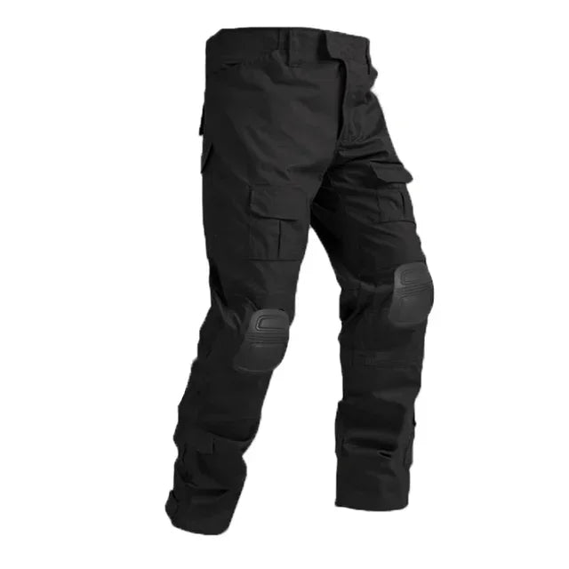Tactical Suits Outdoor Paintball Outdoor Uniform Combat Camo Shirts Cargo Knee Pads Pants Men Clothing Wear-resisting
