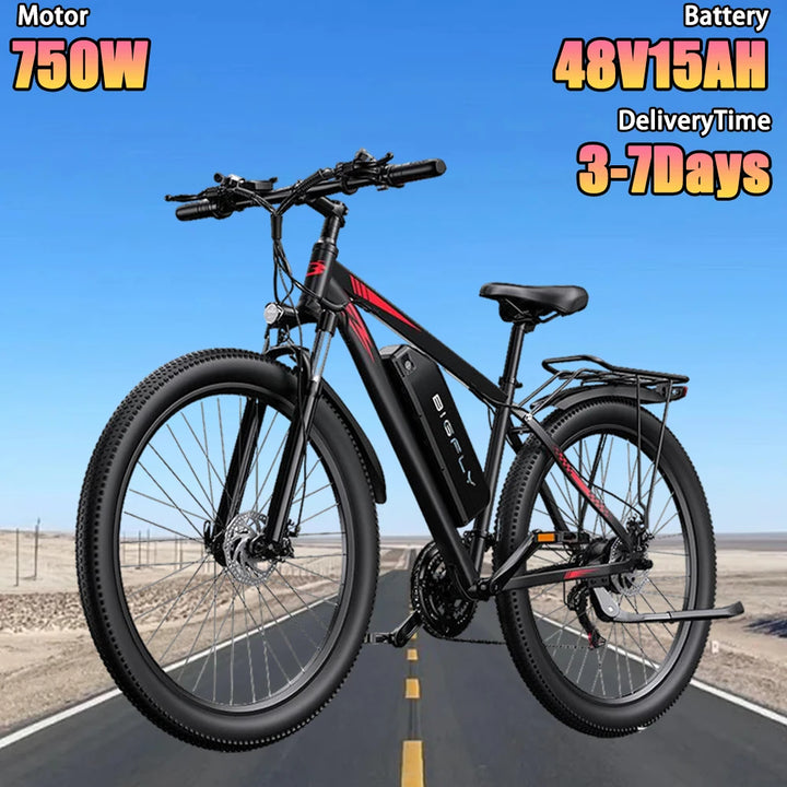 🚴♂️ C29 Ultra – 750W Powerful Mountain Electric Bike for Daily &amp; Off-Road Riding